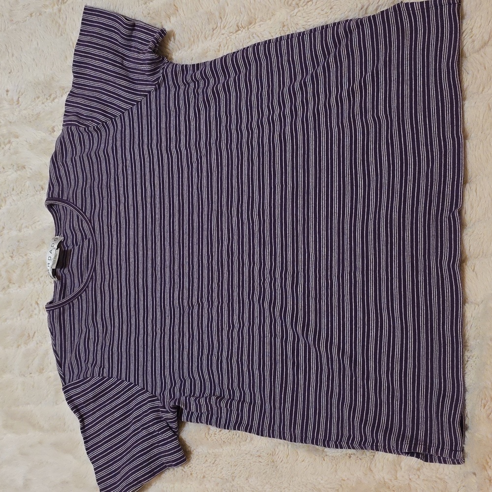 Purple Striped T-Shirt